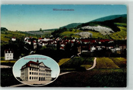 Delcampe - 4142 Münchenstein 1913 - Sekundar Schulhaus - 13449309 - Sonstige & Ohne Zuordnung