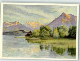 Delcampe - 3600 Thun Künstlerkarte Sign. Hopf Thunersee - 39700910 - Thun