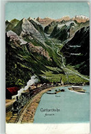 Delcampe - 6454 Flüelen - Vogelschau Gotthardbahn - 10396182 - Flüelen