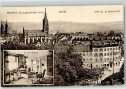 Delcampe - 4000 Basel Bâle - Münster St. Elisabethenkirche Park Hotel Bernerhof Ves... - 13251794 - Basel