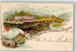 Delcampe - 7553 Tarasp 1897 Lithographie Waldhaus Vulpera Schloss Tarasp - 13514274 - Tarasp