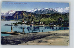 Delcampe - 6000 Luzern Lucerne - Bahnhof, Alpen - 50737294 - Luzern