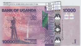 Delcampe - CRJ2243 BILLETE UGANDA 10.000 SHILLINGS 2011 P-52b FECHA RARA SIN CIRCULAR - Ouganda