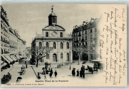 Delcampe - 1200 Genève Genf 1899 - Place De La Fusterie - 10599998 - Genève
