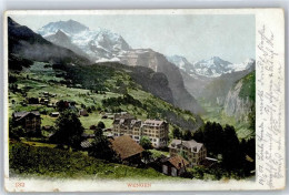 Delcampe - 3823 Wengen Gebrauchsspuren - 51260154 - Wengen