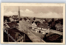 Delcampe - 8580 Amriswil Gebrauchsspuren Blick Zur Kirche, Marktplatz - 51282020 - Amriswil