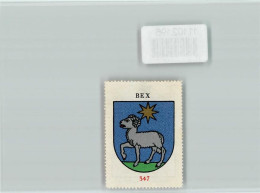Delcampe - 1880 Bex - Vignette Wappen Kaffee Hag Ca 1920-1940 - 11102196 - Bex