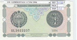 Delcampe - CRJ0119 BILLETE UZBEKISTAN 1 SOMONI 1994 P-73a - Ouzbékistan