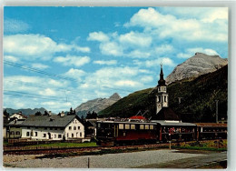Delcampe - 7502 Bever - Rhätische Bahn Eisenbahn - 39696554 - Bever