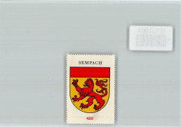 Delcampe - 6204 Sempach - Vignette Wappen Kaffee Hag Ca 1920-1940 Sempach - 11100964 - Sempach
