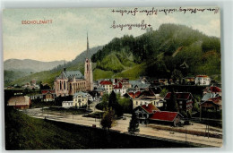 Delcampe - 6182 Escholzmatt 1910 - Bahnhof Bahnlinie - 13251353 - Escholzmatt