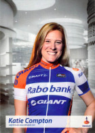 Delcampe - Cyclisme, Katie Compton - Radsport