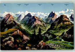 Delcampe - 3860 Meiringen - Grimsel - Und Sustenpass Vogelschau - 39497766 - Meiringen