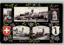 Delcampe - 4000 Basel Bâle Foto AK Denkmal St. Jakob Rathaus Münster Strassburger D... - 38218942 - Basel