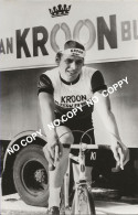 Delcampe - CARTE CYCLISME J. BOER TEAM KROON 1971 ( COUPE FORMAT 9 X 14 ) - Radsport