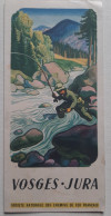 Delcampe - Vosges - Jura - Dépliant Touristique En 4 Volets - Illustré Par Troy - S.N.C.F. - 1950 - Toeristische Brochures