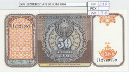 Delcampe - CRJ0595 BILLETE UZBEKISTAN 50 SOMONI 1994 P-78a - Ouzbékistan