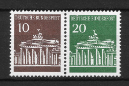 Delcampe - Deutschland / BRD / Bund W 27 Postfrisch Mnh Aus Markenheftchenblatt 18 (007) - Neufs