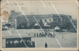 Delcampe - Bc356 Cartolina Portici Piazza S.ciro Tram  Provincia Di Napoli - Napoli (Neapel)