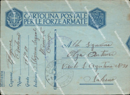 Delcampe - V718 Cartolina Franchigia Militare Regia Marina Www2 - Zonder Portkosten