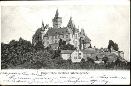 Delcampe - Wernigerode Harz Fuerstliches Schloss - Wernigerode