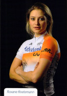Delcampe - Cyclisme, Roxane Knetemann - Radsport