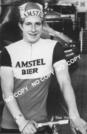 Delcampe - CARTE CYCLISME BAS HORDIJK TEAM AMSTEL 1971 ( COUPE FORMAT 8,7 X 13,5 ) - Radsport