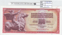 Delcampe - CRJ0173 BILLETE YUGOSLAVIA 100 DINARAS 1986 P-90c - Yougoslavie