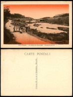 Delcampe - Ceylon Old Postcard Nuwara River Scene Riviere De Nuwara Cattle Cart Road Street - Sri Lanka (Ceylon)