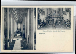 Delcampe - Muenchen Bayern Rabmal Kaiser Ludwig Bayern Frauen Kirche - München