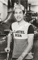 Delcampe - CARTE CYCLISME ROB AVERSTEEG TEAM AMSTEL 1971 ( FORMAT 8,7 X 14 ) - Radsport