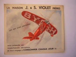 Delcampe - Avion / Airplane / BYRRH / Morane-Saulnier MS-230 / Maison J & S VIOLET Frères / Size : 11X13,5cm - 1919-1938: Fra Le Due Guerre