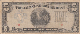 Delcampe - CRBX0118 BILLETE JAPON 5 PESOS MC - Japon