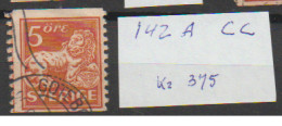 Delcampe - 1920 USED Sweden 142A Cc Watermark \ - Gebraucht