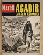 Delcampe - Magazine PARIS MATCH N°570 (12 Mars 1960) : LA TRAGÉDIE D'AGADIR - 1950 à Nos Jours