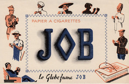 Delcampe - BUVARD & BLOTTER - Papier à Cigarettes JOB - Le Globe Fume JOB - Andere & Zonder Classificatie