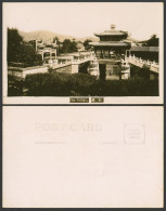 Delcampe - China Old Real Photo Postcard The Bridge Summer Palace Peking Lion Statue Gate行橋 - China