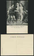 Delcampe - Exhibition Toison D'Or Bruges 1907 Postcard Gossart, Jean, Mars Venus Et Cupidon - Esposizioni