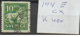 Delcampe - 1920 USED Sweden 144E Cx Watermark / - Gebraucht