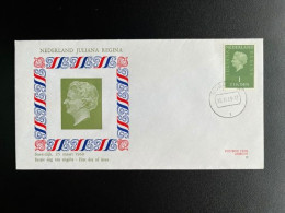 Delcampe - NETHERLANDS 1969 FDC JULIANA REGINA 1,00 SOESTDIJK 25-03-1969 NEDERLAND PHILATO ZAANSTAD MOLENREEKS - FDC