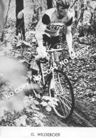 Delcampe - CARTE CYCLISME G. WILDEBOER TEAM KETTING 1971 ( COUPE, FORMAT 9 X 13 ) - Radsport