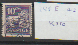 Delcampe - 1920 USED Sweden 145Ea Perf 13 - Gebraucht