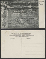 Delcampe - Indonesia Old Postcard Ingang ZW Zijde Boeroeboedoer Temple Ruins Borobudur Boat - Indonesien