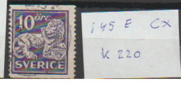 Delcampe - 1920 USED Sweden 145E Cx Watermark / - Gebraucht