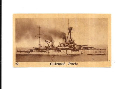Delcampe - BQ69 - IMAGE CHOCOLAT KEMMEL - CUIRASSE PARIS - Andere & Zonder Classificatie