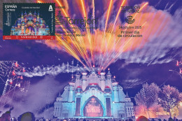 Delcampe - Spain España Spagne 2025 - Ciudades De Navidad, Torrejon De Ardoz Carte Maximum - Maximumkarten