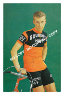 Delcampe - CARTE CYCLISME HENK BENJAMINS TEAM GOUDSMIT 1971 ( FORMAT 9,7 X 15 ) - Radsport