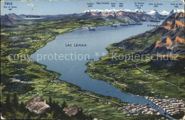 Delcampe - Geneve GE Lac Leman Genfersee Und Umgebung Alpen - Sonstige & Ohne Zuordnung
