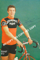 Delcampe - CARTE CYCLISME JAN KREKELS TEAM GOUDSMIT 1971 ( FORMAT 9,7 X 15 ) - Radsport