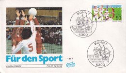 Delcampe - Germany - Bonn - Fur Den Sport - FDC - 1981-1990